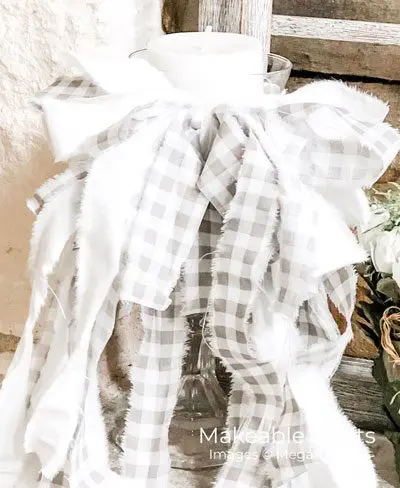 simple rag bow finished