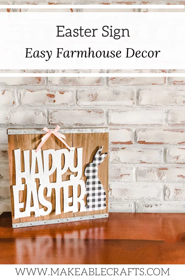 Farmhouse style Easter Decor