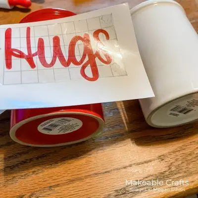 DIY Coffee Mugs With Vinyl For Valentine’s Day