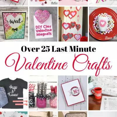 Over 25 Quick Valentine Crafts