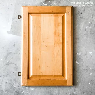 Old Cabinet Door Craft Ideas | the before cabinet